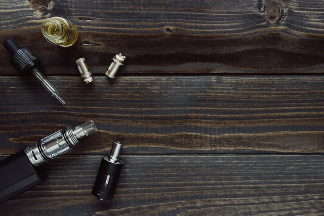 Electronic Cigarette on a table