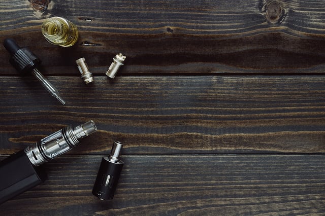 Electronic Cigarette on a table