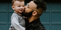 Father with son 