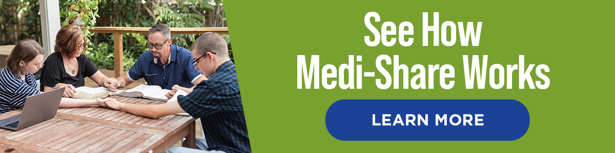 Christian families trusting God while exploring faith-based health care options like Medi-Share during their move.