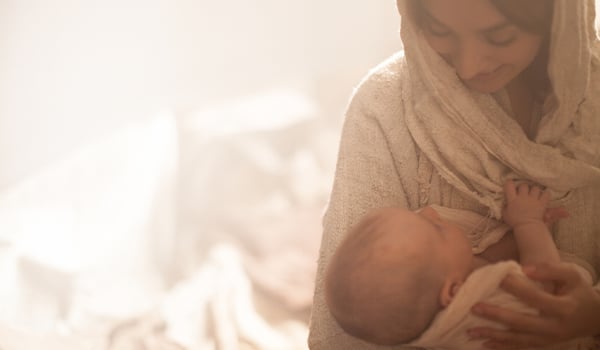 mary with baby