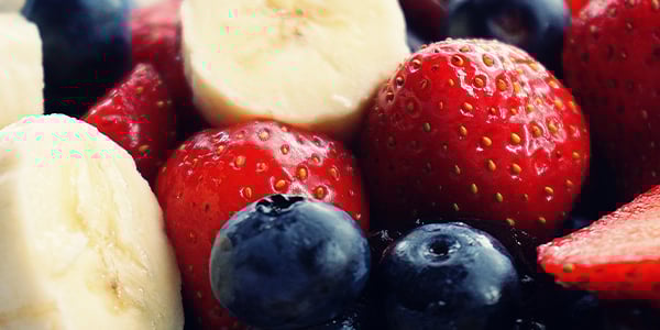 strawberry banana  blueberry