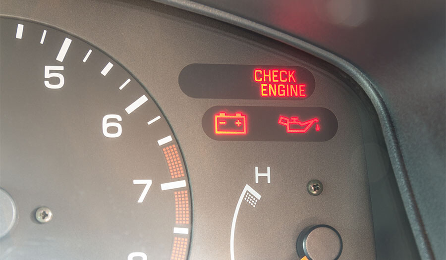 Check engine light