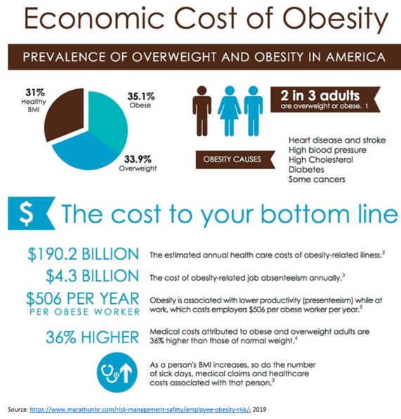Cost of obesity