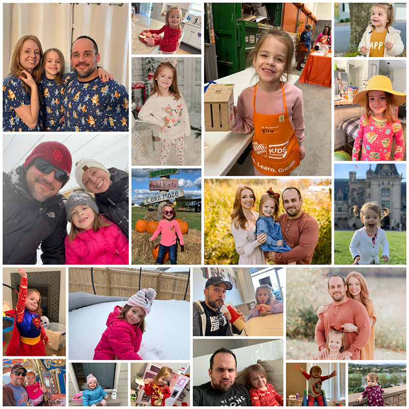 Fatherhood Blog Collage