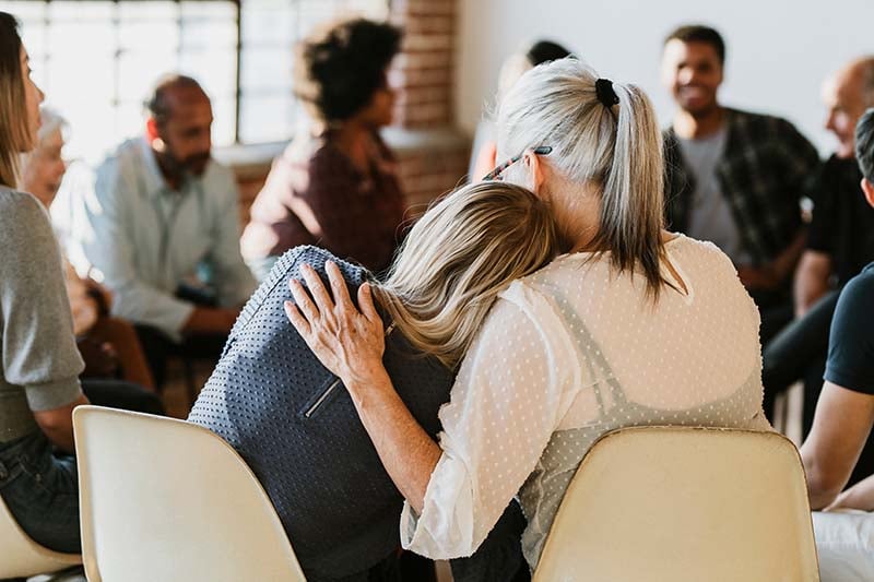Comfort in a support group
