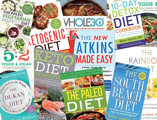 Fad diet magazines