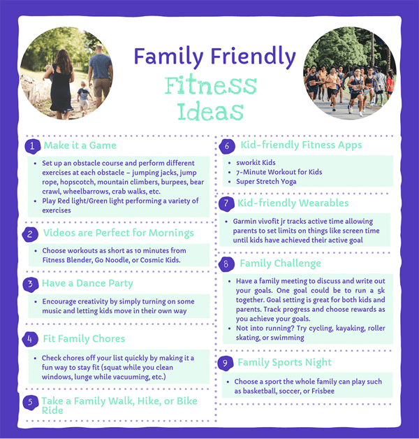 Family Friendly Fitness Ideas