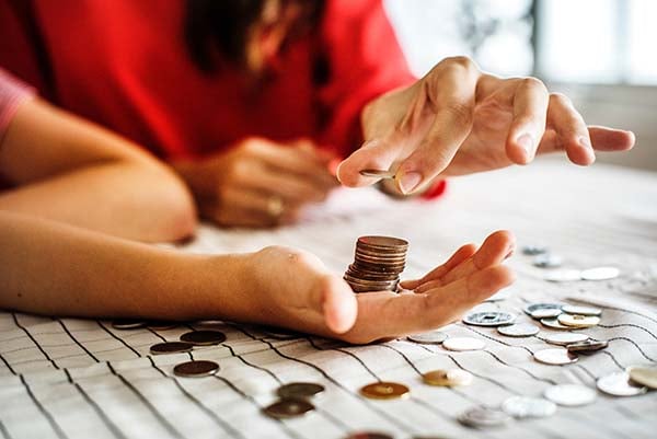 Counting coins