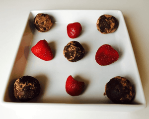 peanut butter cup truffles