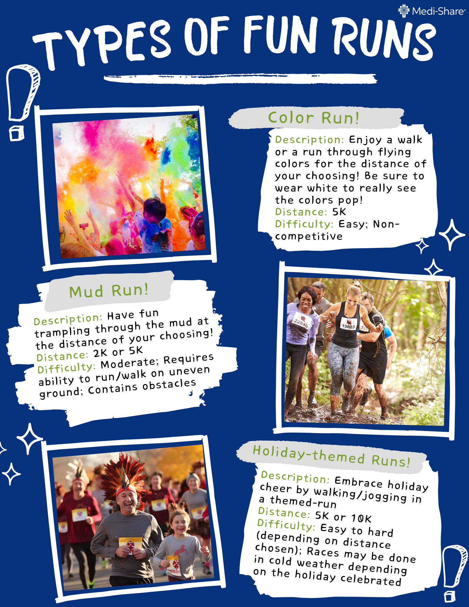 Type of Fun Runs Infographic FINAL