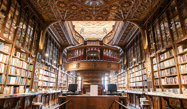 beautiful library