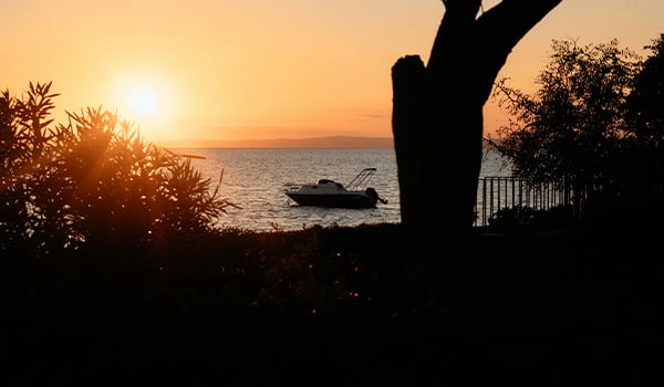 boat in the water