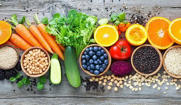 fruits and veggies