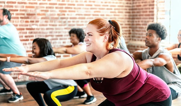 group fitness class