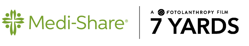 Medi-Share and 7 Yards co-branded logo