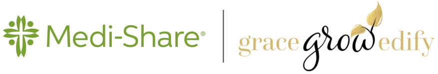 Medi-Share and Grace, Grow & Edify Co-branded logo