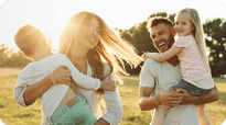 Family discovering how medi-share works for quality health care