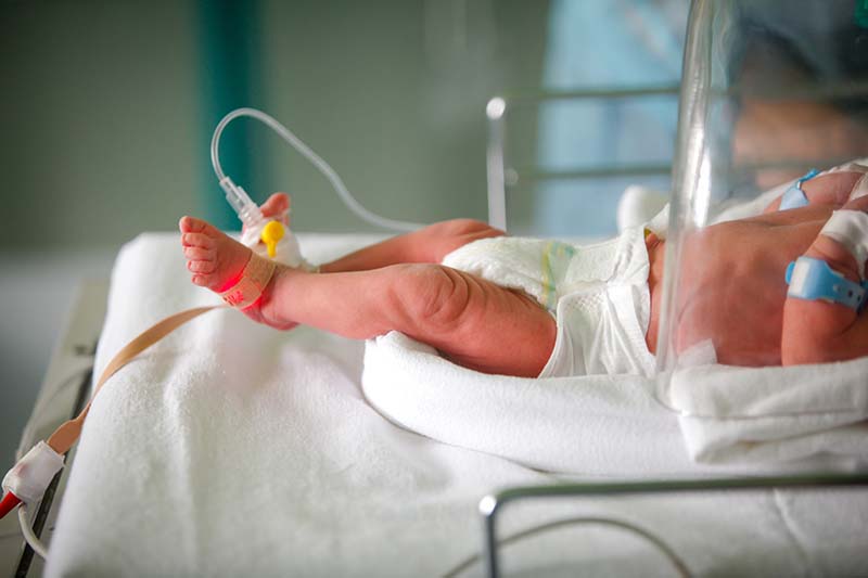 baby in NICU