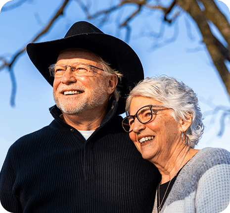 Senior couple in Texas -Medi-Share