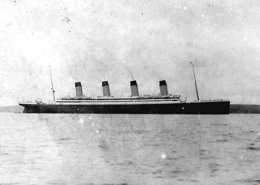 Titanic original voyage
