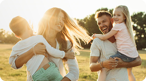 Family discovering how medi-share works for quality health care